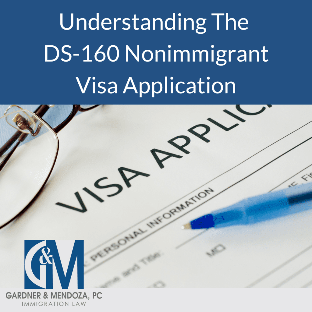 gardner mendoza understanding ds 160 application